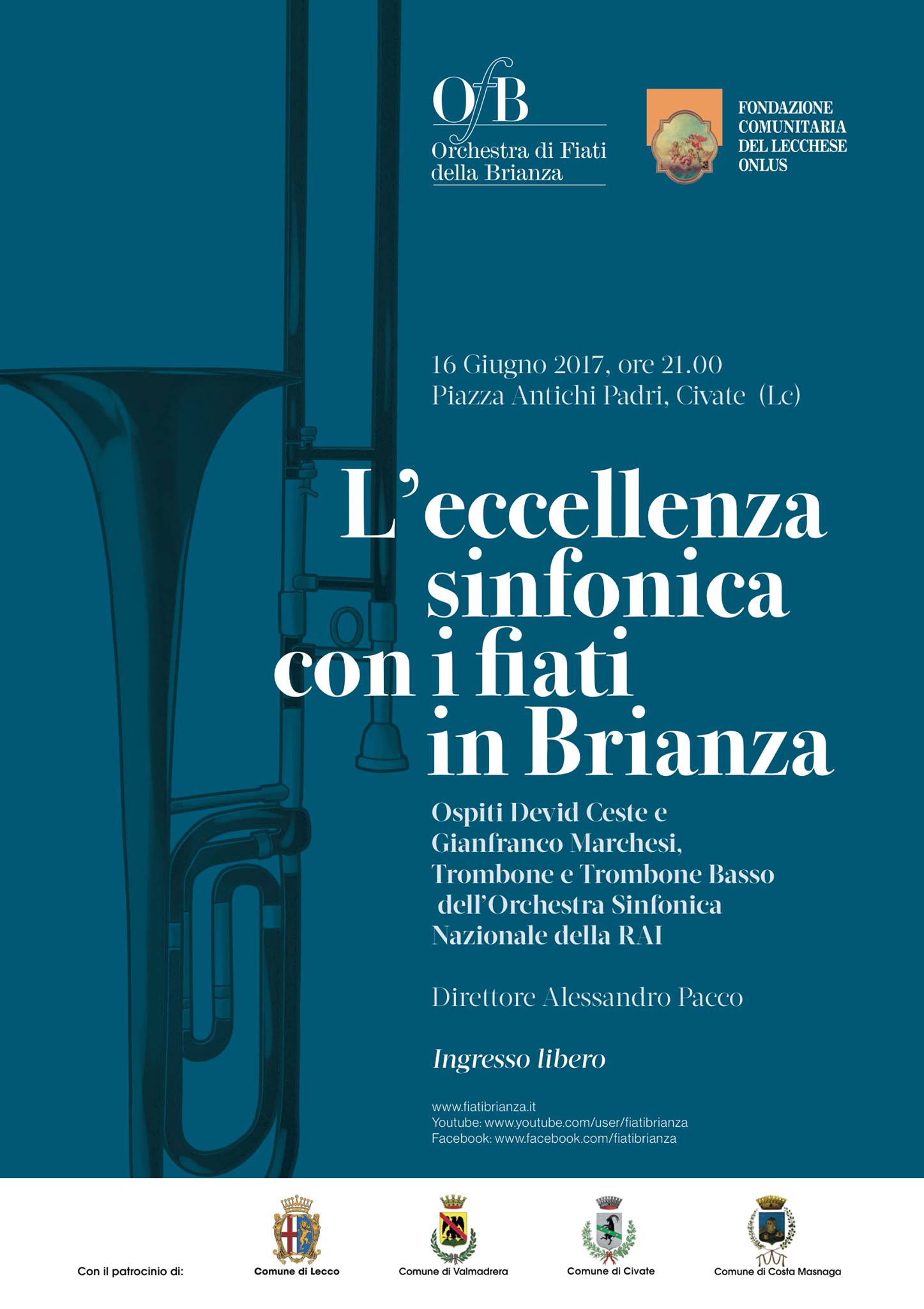 Locandina del concerto