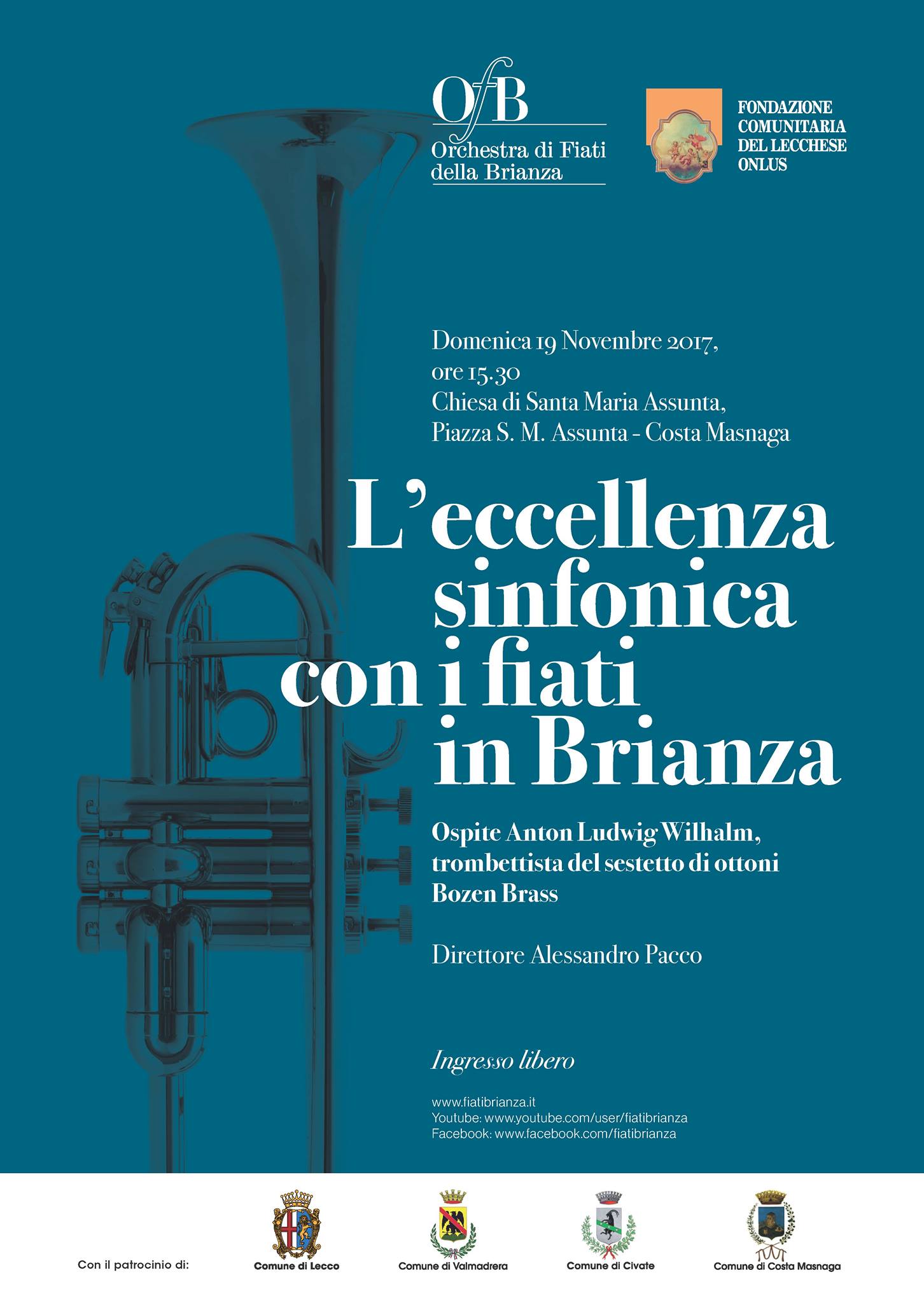 Locandina del concerto