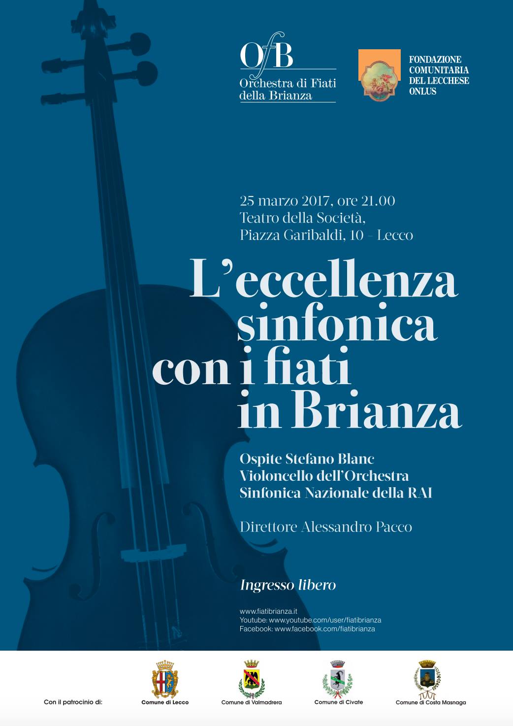 Locandina del concerto